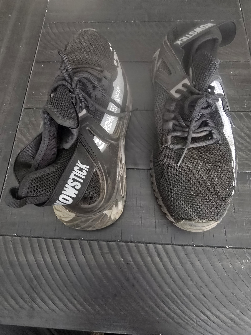 Kids Black Athletic Sneakers